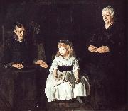 George Wesley Bellows Jan  Ailino and Anna oil painting on canvas